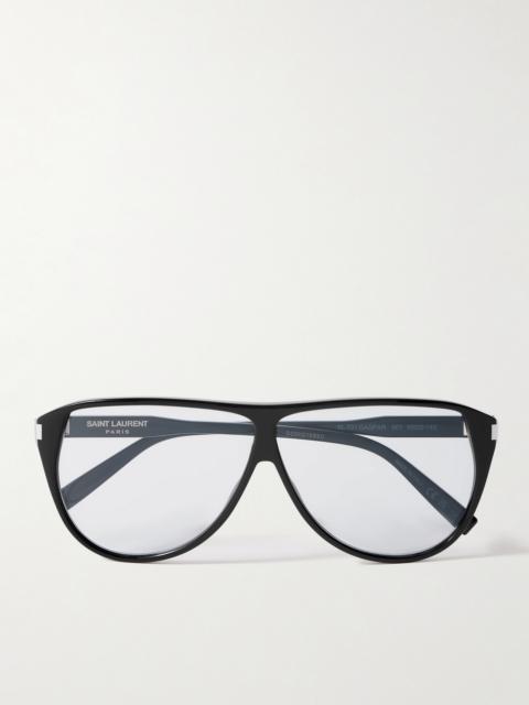 Aviator-style Acetate Sunglasses