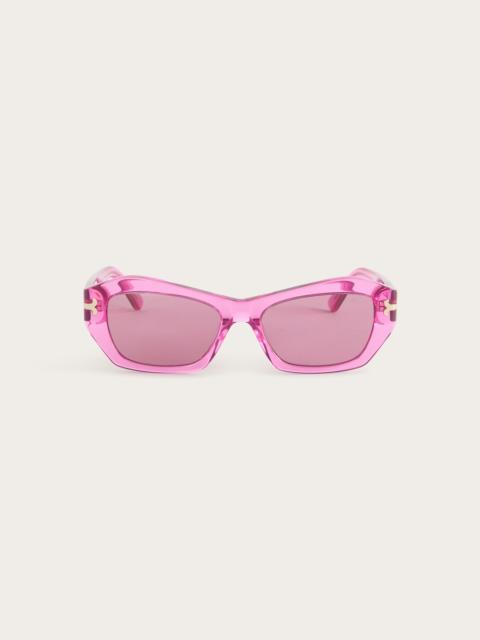 PUCCI FISHTAIL HEXAGONAL SUNGLASSES