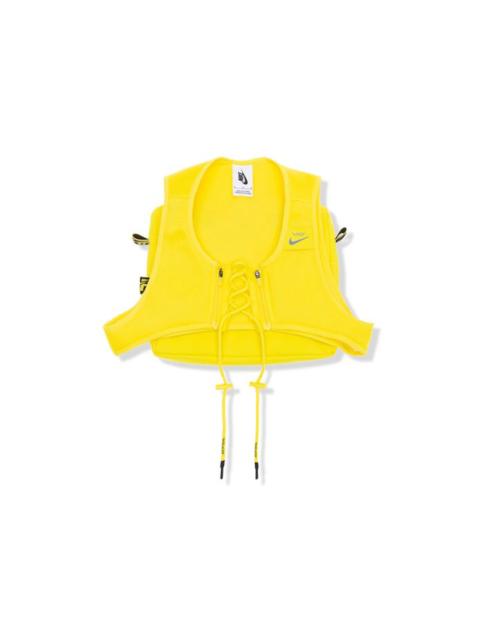 OFF-WHITE x Nike Women's NRG X Cross Bib Optic Yellow