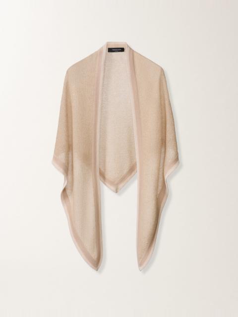 Mohair scarf with sequins