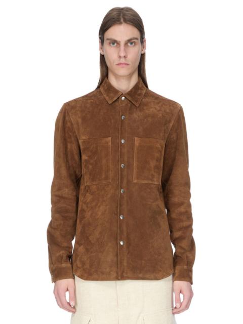 Brown Concordians Outershirt Suede Jacket