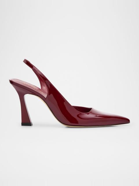 Vinnie D'Orsay Patent Leather Slingback Pumps