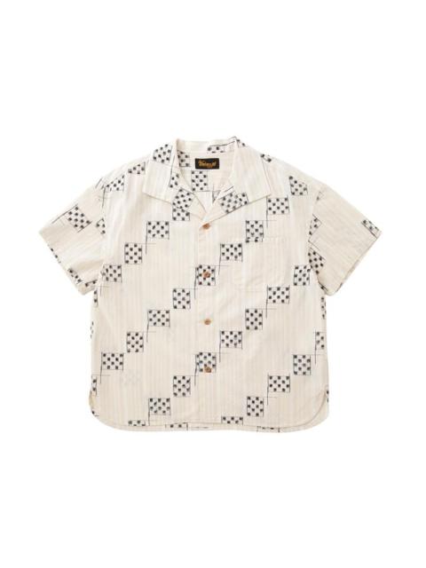 JULIE O.C. SHIRT S/S KASURI W WHITE