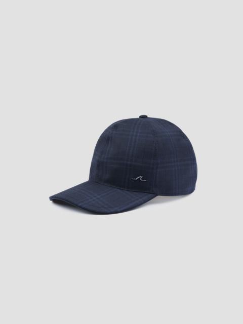 WOOL TARTAN BASEBALL CAP