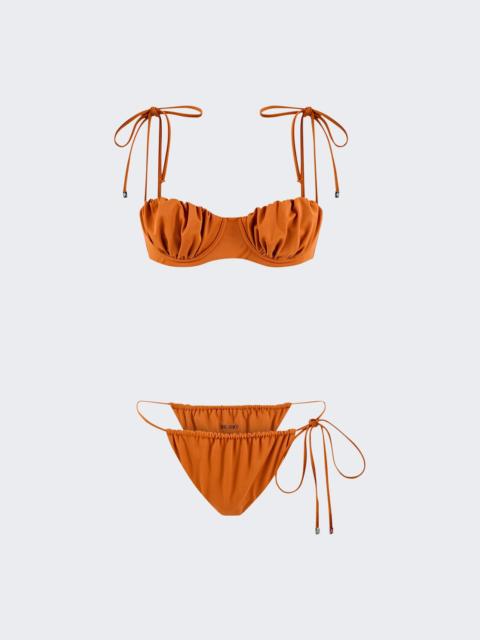 Two Piece Bikini Set Orange