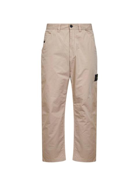 Stone Island Logo-badge Trousers