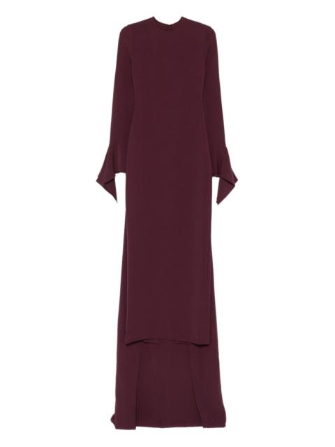 The Blake flared-sleeve maxi dress