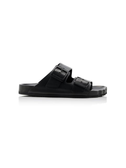 Sunday Leather Slide Sandals black
