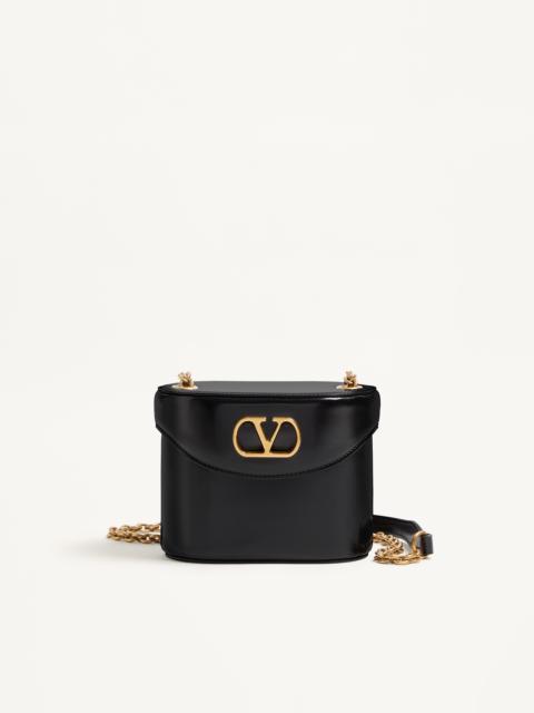 VALENTINO GARAVANI VAIN VANITY BAG IN SHINY CALFSKIN