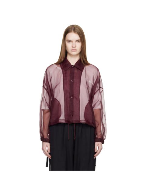 Burgundy UC1E8201 Coach Shirt