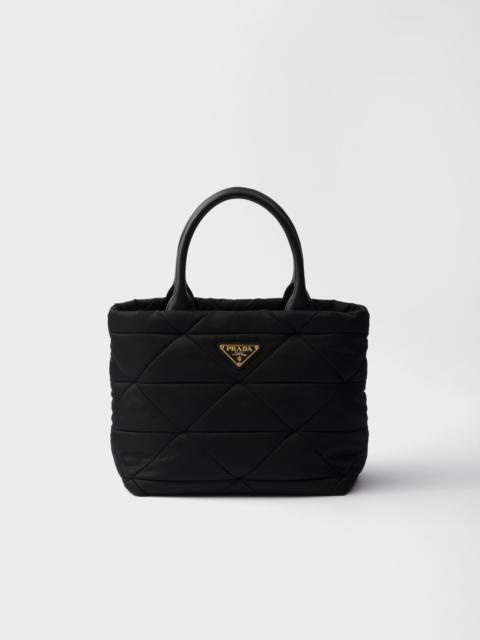 Small padded Re-Nylon tote