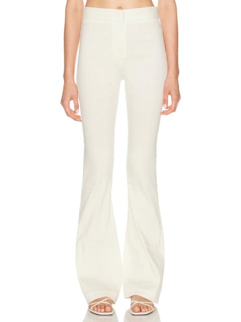 The Fae Stretch Mid-rise Pant W/ Flared Hem