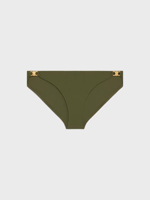 triomphe swimsuit bottom in matte jersey