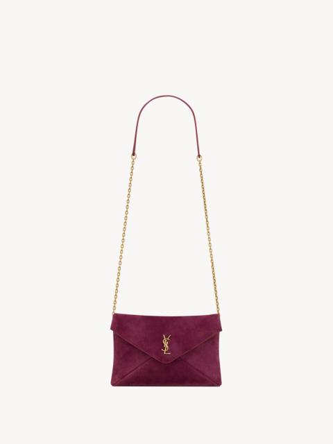 CASSANDRE CHAIN POUCH IN SUEDE