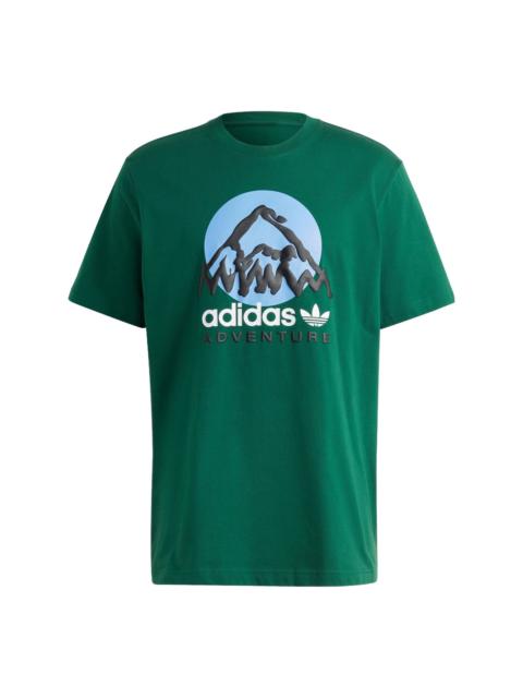 adidas Originals Adv MTN Fleece Tee 'Green' IC2360