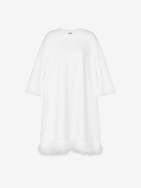 EMBELLISHED HEAVY COTTON DRESS