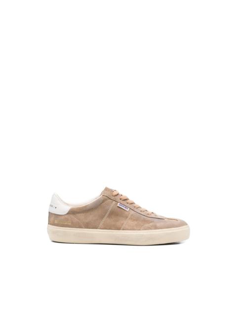 logo lettering sneakers