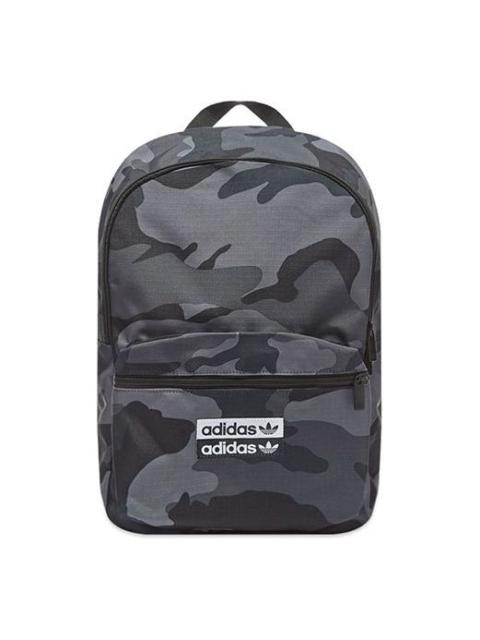 adidas Classic Backpack Camo 'Grey Black' ED8654