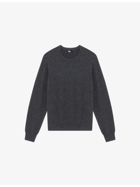 Crewneck Relaxed-Fit Stretch-Cashmere Jumper