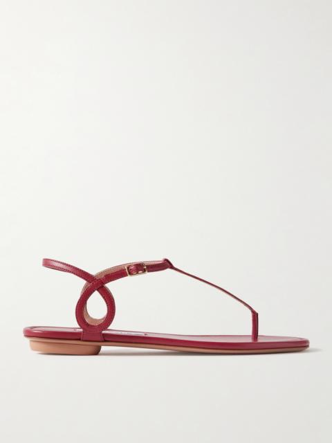 Almost Bare Leather Sandals