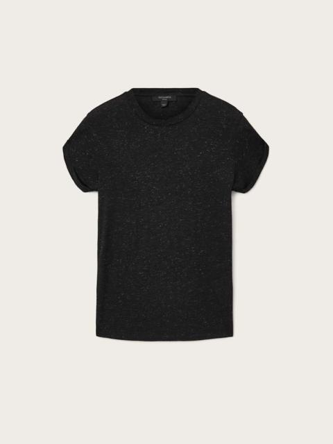 ANNA SHORT SLEEVE SHIMMER T-SHIRT