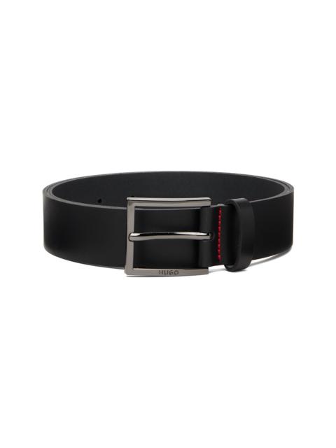 Black Leather Belt
