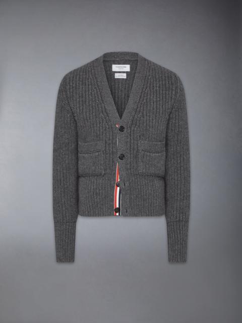 HALF STITCH CASHMERE CARDIGAN