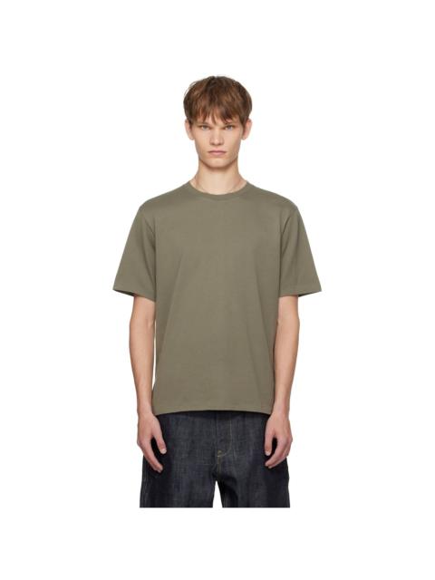 Khaki Luster Plaiting T-shirt