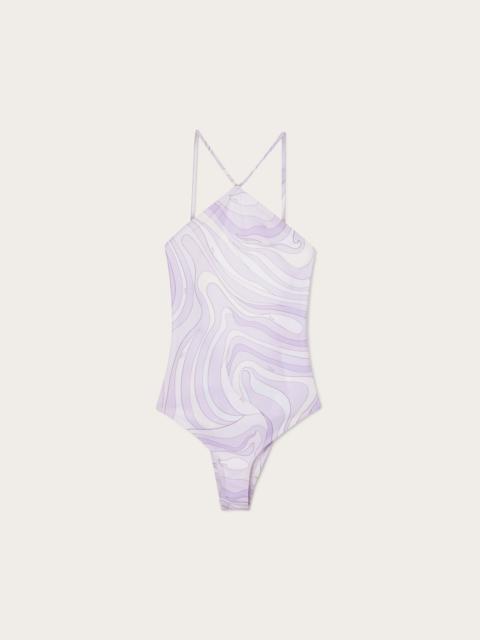 MARMO PRINT SWIMSUIT