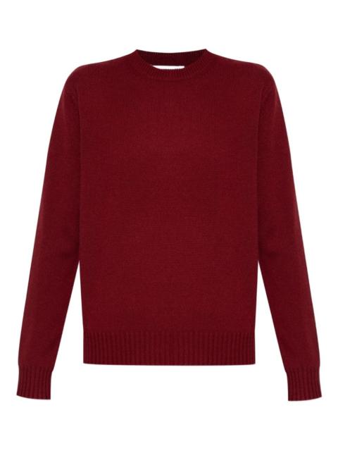 crew-neck cashmere sweater