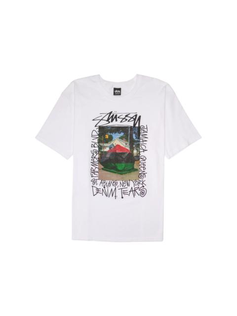 Stussy x Denim Tears Farmers Blvd Tee White