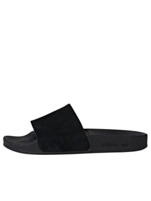 (WMNS) adidas originals Adilette 'Black' DA9017