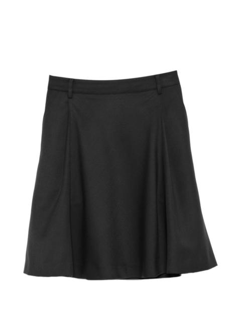 A-line midi skirt