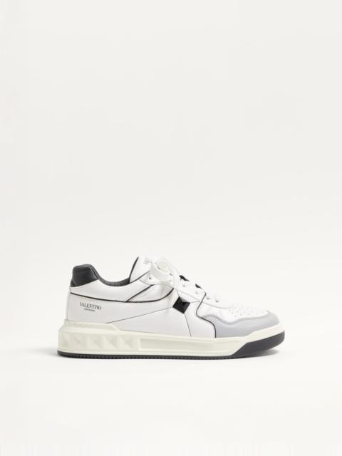 ONE STUD LOW-TOP NAPPA SNEAKER