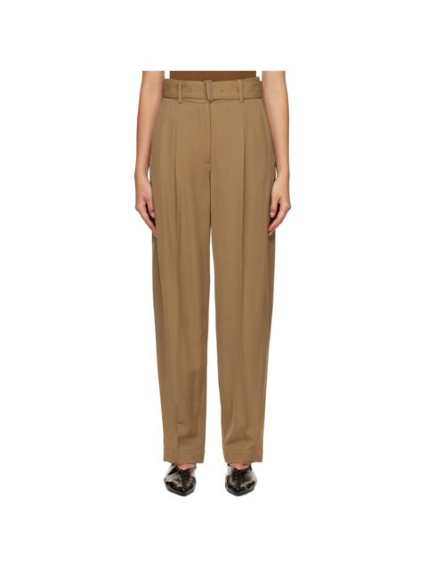 Tan Drew Trousers