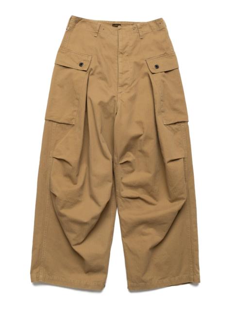 Herringbone JUMBO MONKEY Pants - Camel