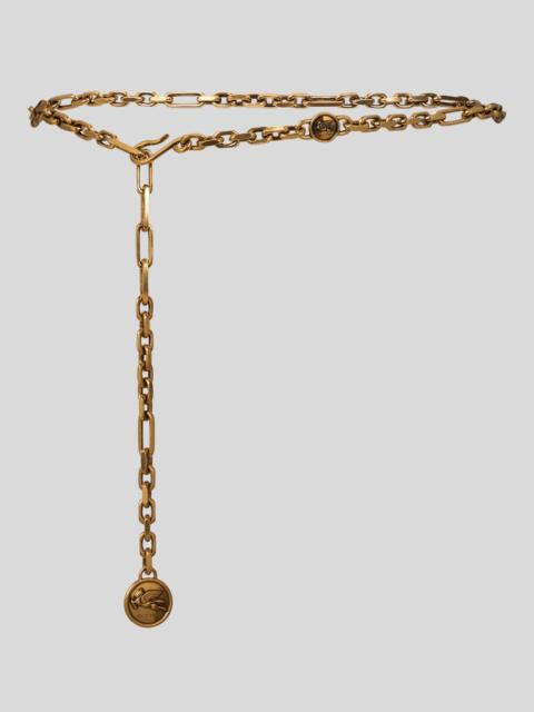 CHAIN BELT WITH PEGASO COINS