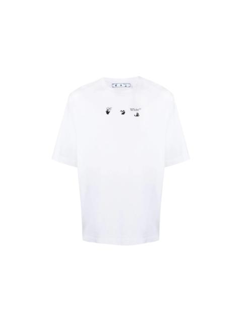 OFF-WHITE Sketch Arrows Logo T-Shirt White