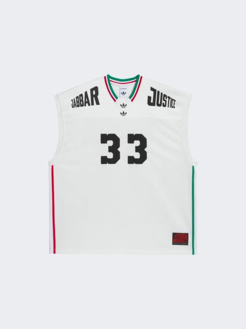 X Willy Chavarria Jabbar Basketball Jersey Off White