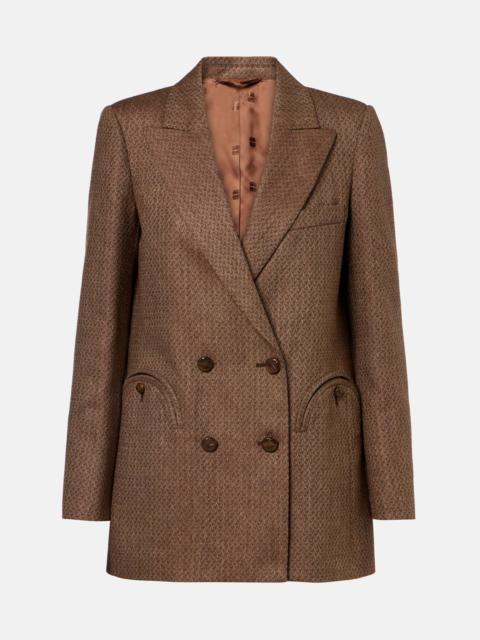 Amel Everyday silk and wool blazer