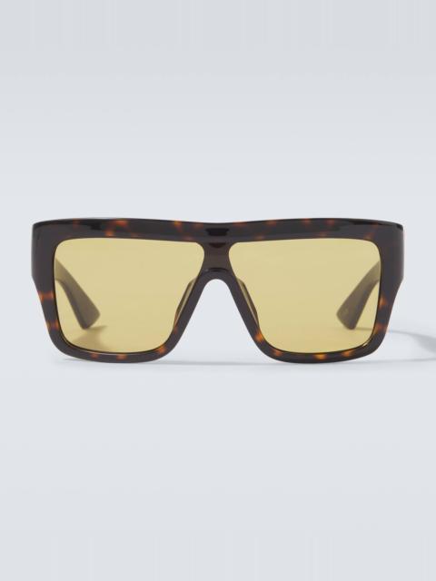 Flat-top sunglasses