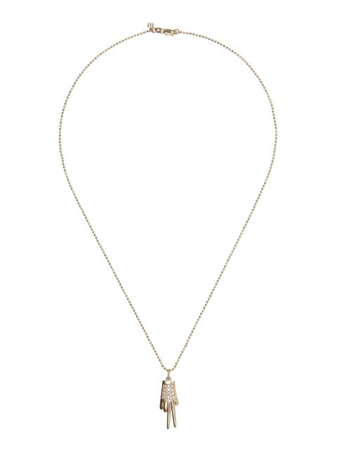 14K Gold, Diamond Necklace gold