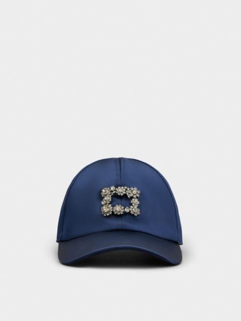Efflorescence Baseball Cap in satin