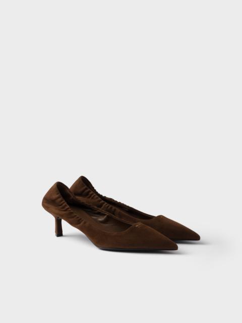 Suede pumps