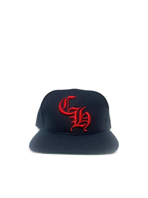 logo-embroidered baseball cap
