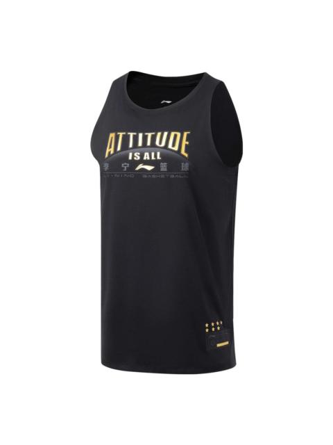 Li-Ning Jimmy Butler Professional Basketball Jersey 'Black' AVST037-12