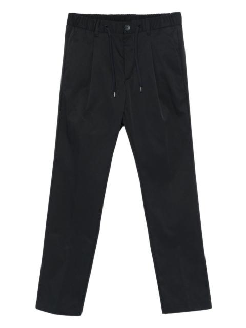 pleated drawstring trousers