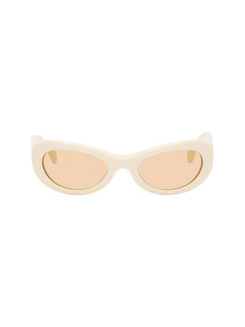 SSENSE Exclusive Beige Khilna Sunglasses