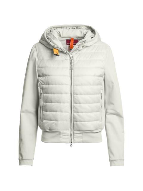 Caelie hooded quilted jacket