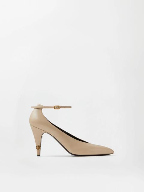 Gianni Leather Pumps 90 mm
